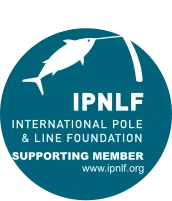 IPNLF logo supporting sustainable pole-and-line fishing practices